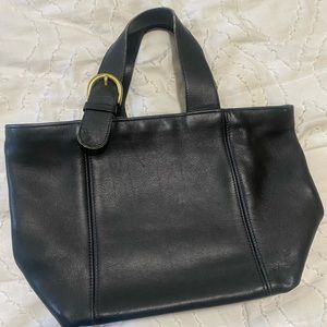 Vintage Coach Black Bag